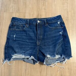 Denim Distressed Women's Shorts
